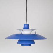 Vintage Danish pendant lamp PH 5 by Poul Henningsen, Louis Poulsen, 1958