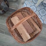 Vintage log basket