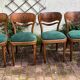 Complete set of pre-war THONET chairs.