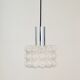 Mid-century modern bubble glass pendant/ceiling lamp by helena tynell for limburg, germany, 1960s