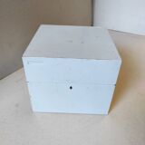 Old vintage metal plug box