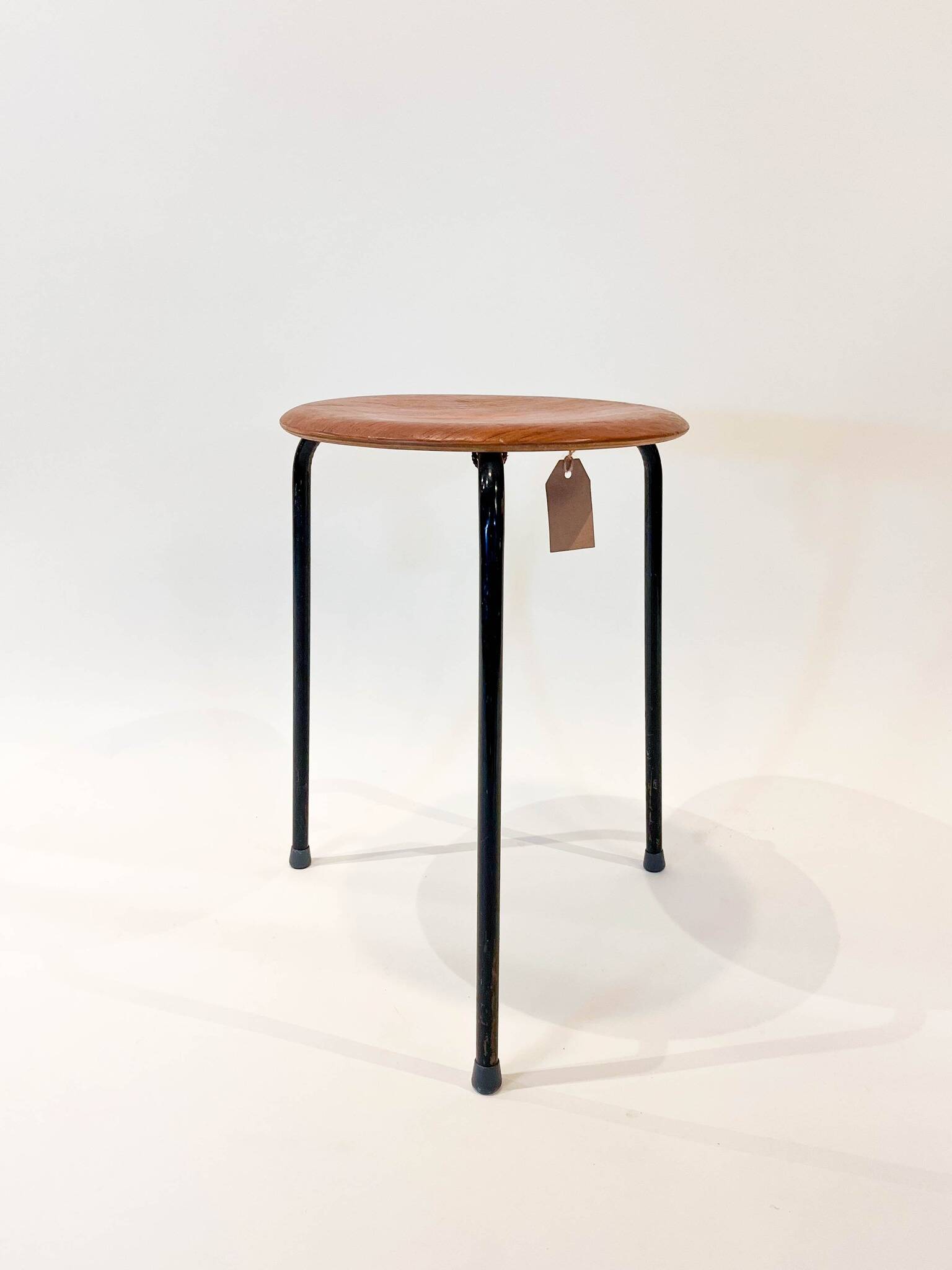 Wood & metal stool