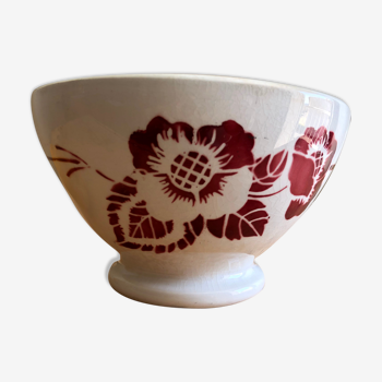 Ancient flower pattern bowl