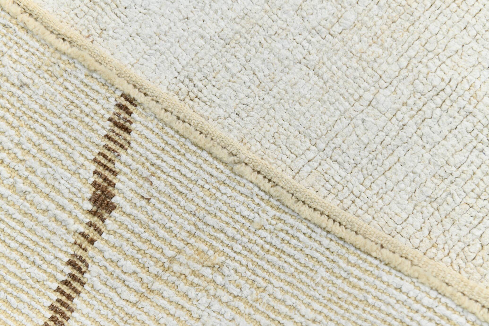 6x9 Super Soft Contemporary Vintage Kilim Rug, 198x269Cm