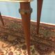 Pair of rosewood and brass bedsides circa 1950