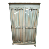 Classic wardrobe, 2 glass doors and interior mirrors
