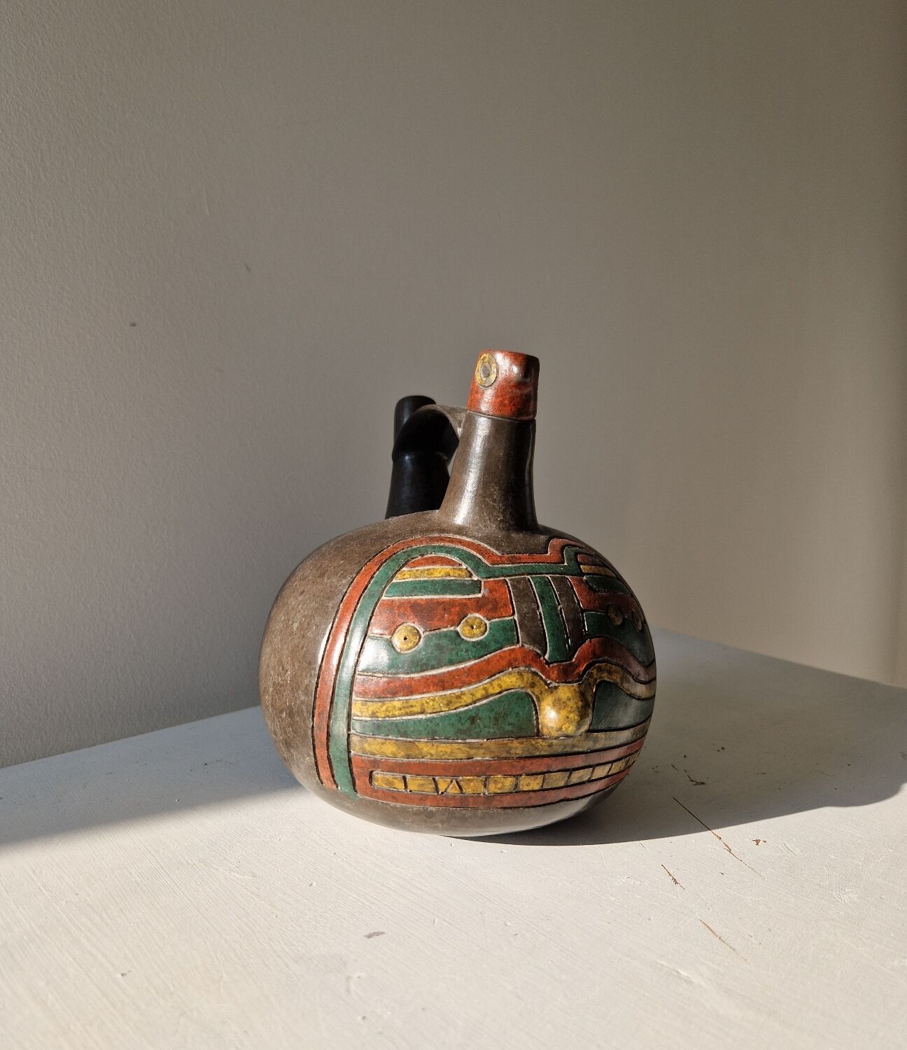 Vase céramique zoomorphe