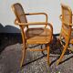 Ensemble de 4 fauteuils et 1 chaise Thonet 811 Josef Hoffmann