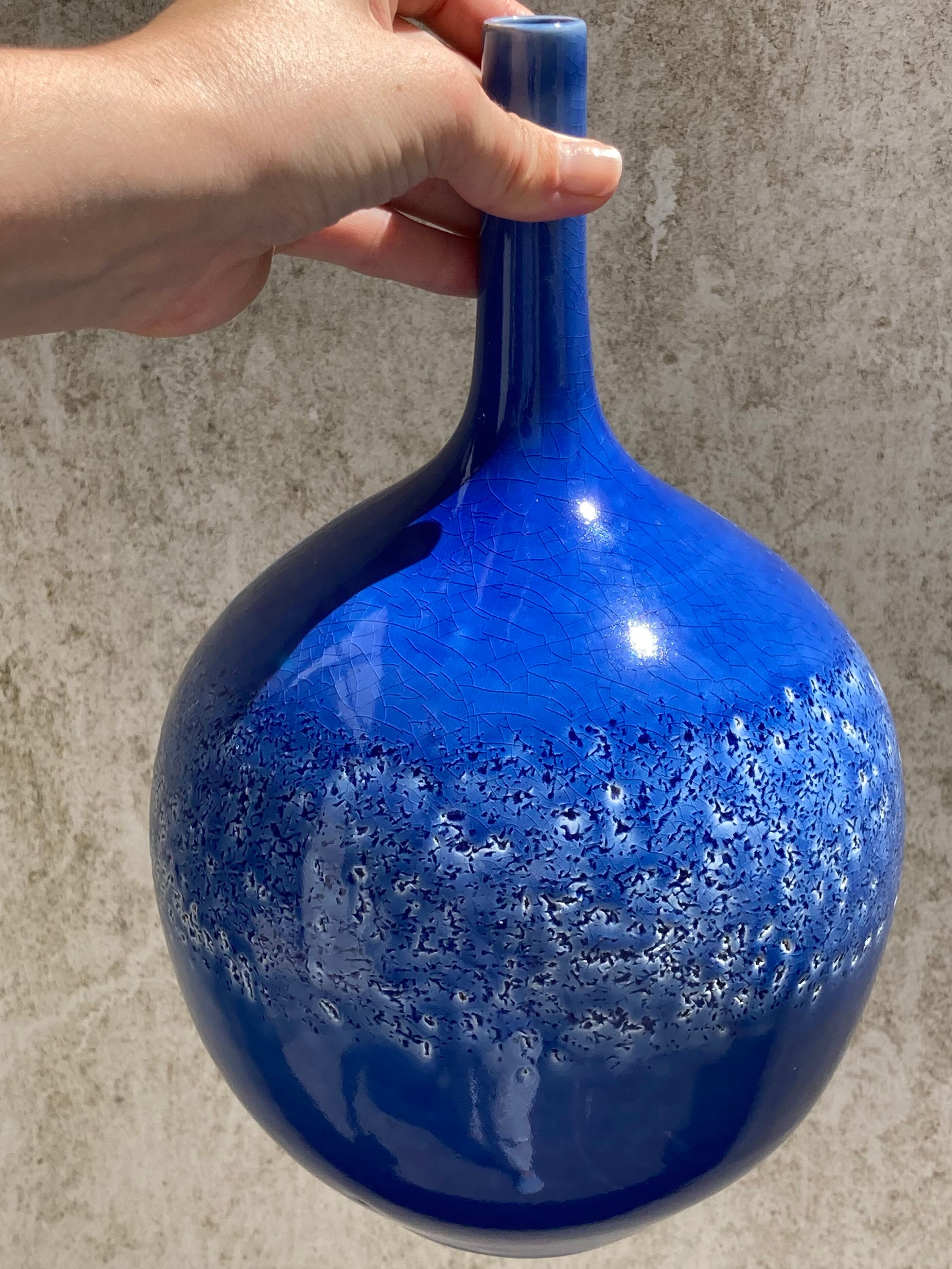 Vase boule en céramique