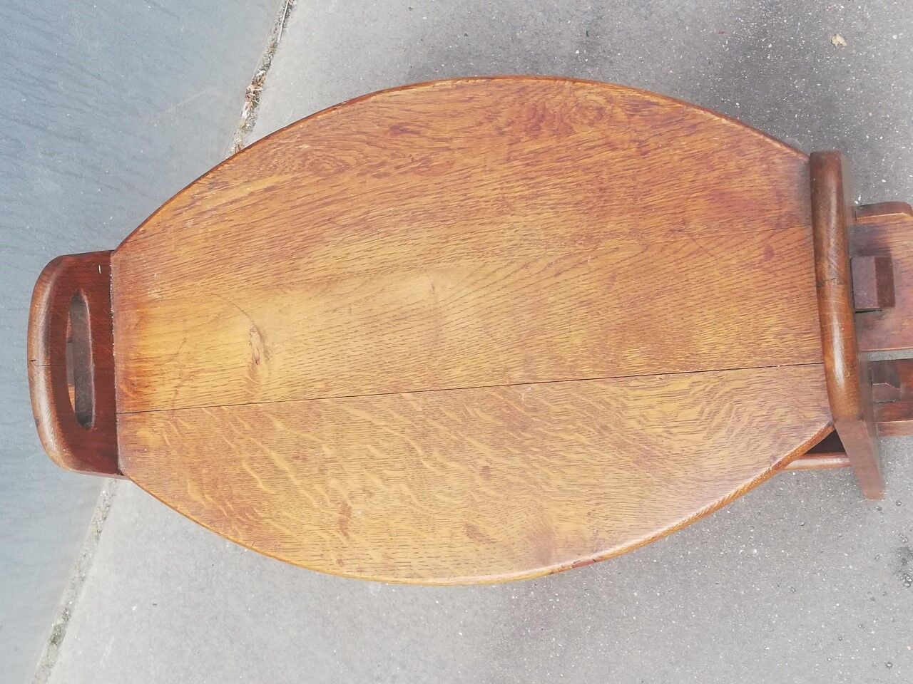 Brutalist side table 50s