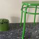 Tabouret métal et bois