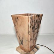 Lámpara de mesa de mármol. España, 1970s.