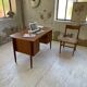 Scandinavian "boomerang" two-sided teak desk Midtjydsk Mobelfabrilk