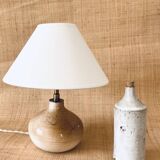 Ball lamp, new fabric cable, cotton lampshade.
