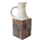 Brutalist ceramic vase Midcentury, Carstens Tönnieshof West Germany