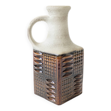 Brutalist ceramic vase Midcentury, Carstens Tönnieshof West Germany