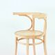 Vintage Bistro Chair in Pink, Czechoslovakia 1950s