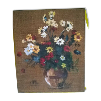 Tableau vase aux fleurs