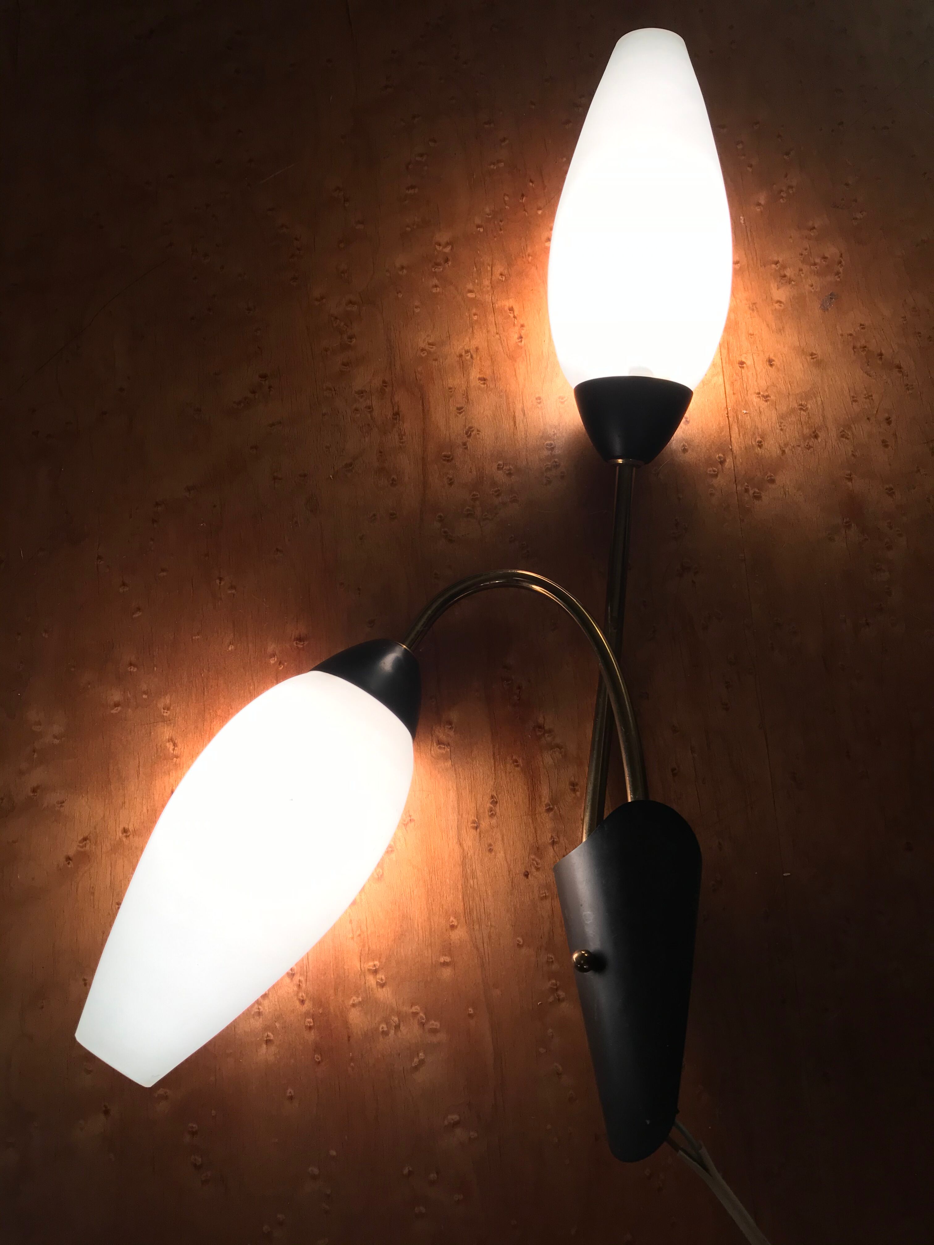 Vintage 1960 wall sconce