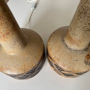 Paire de lampes de table, Søholm Stentøj, Danemark, années 1960, ensemble de 2