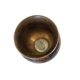 Painted Brass Vase From India, 1970s