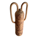 Large vase in raw stoneware