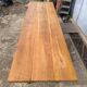 Large antique beech farmhouse table 2.56m vintage rustic 10 seats