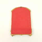 Golden resin mirror to hang