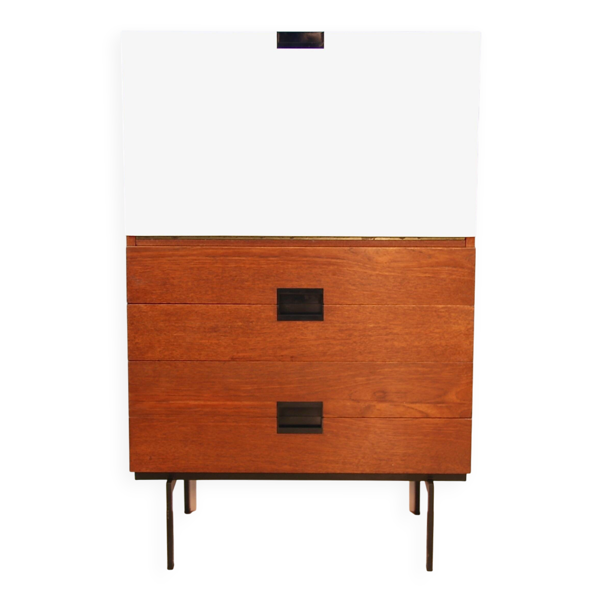 Dutch CU07 cabinet in teak, Japanese series, Cees Braakman for Pastoe, 1950