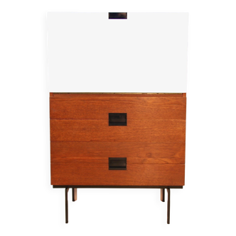 Dutch CU07 cabinet in teak, Japanese series, Cees Braakman for Pastoe, 1950