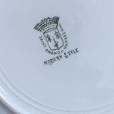 Flat plate St Amand and Hamage / Modern style