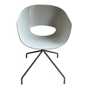 chaise design italienne - chrome