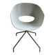 Chaise design italienne sintesi eye spider - blanc / chrome
