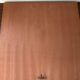 Scandinavian teak mirror from the 60s