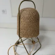 Paleae Brasilis table lamp by Brunno Jahara & Ana Voss