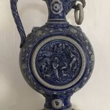 PITCHER Ewer in Stoneware from WESTERLAND, Germany, medallions and sculptures