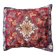 Hand-embroidered silk cushion cover from Kashmir, medallion pattern, 40x40 cm.