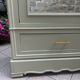 Old wooden bonnet cupboard