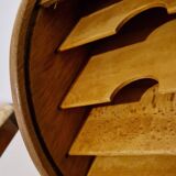 Old oak curtain storage file