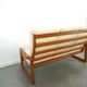 Danish teak 3-seater banque Holstebro Mobelfabrik