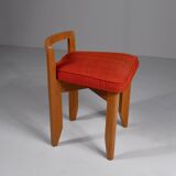 Chaise Boudoir "Rubercrin" de Guillerme et Chambron pour Votre Maison. années 1950