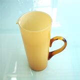 Carafe en verre soufflé