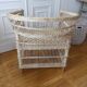 Fauteuil en rotin naturel tressé