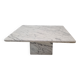 Italian Carrara Marble Coffee Table, 1980s