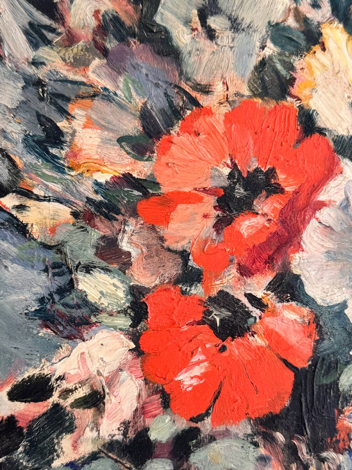 Still life painting signed Auguste Jean Gribouval (19th / 20th century)