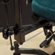 Green office armchair, Danish design, 1970s, production: Denmark