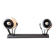 Rampe 2 spots orientables Eyeball Claude électricité 1970/1980