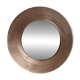 Brass mirror