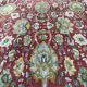 Large carpet old Agra French Janus point made Lily hand 250 X 350 CM