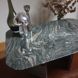 Vintage granite coffee table